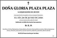 Gloria Plaza Plaza